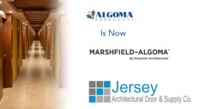 Algoma Hardwoods Inc. is now Marshfield-Algoma by Masonite Architectural